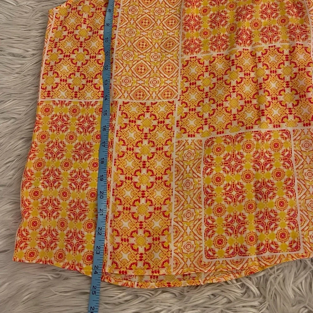 NWT | Violet & Claire | Yellow patterned tank - Picture 12 of 12